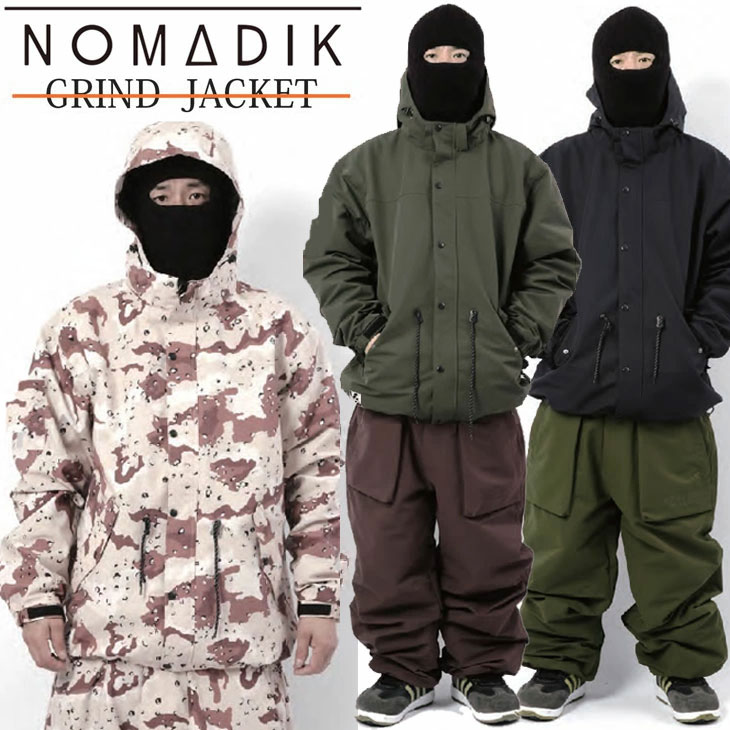 NOMADIX 24-25 NOMADIK ノマディック ウエアー GRIND JACKET