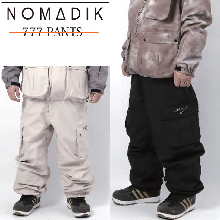 NOMADIX 24-25 NOMADIK ノマディック ウエアー 777 PANTS パンツ