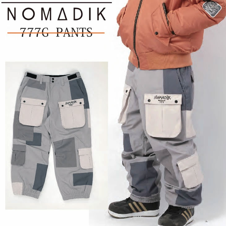 NOMADIX 24-25 NOMADIK ノマディック ウエアー 777G PANTS パンツ SNOW