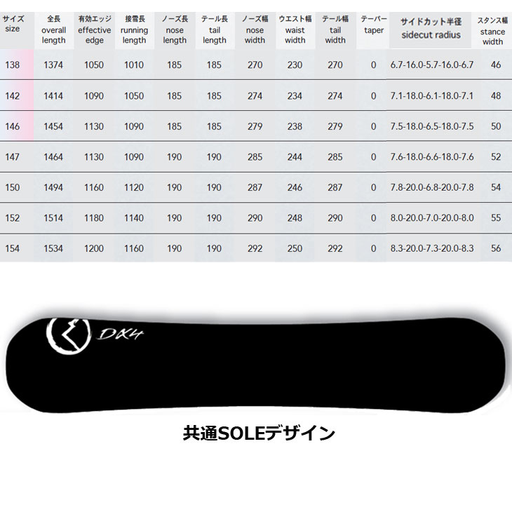 OGASAKA（オガサカ） 24-25 NOVEMBER ノベンバー スノーボード DX4