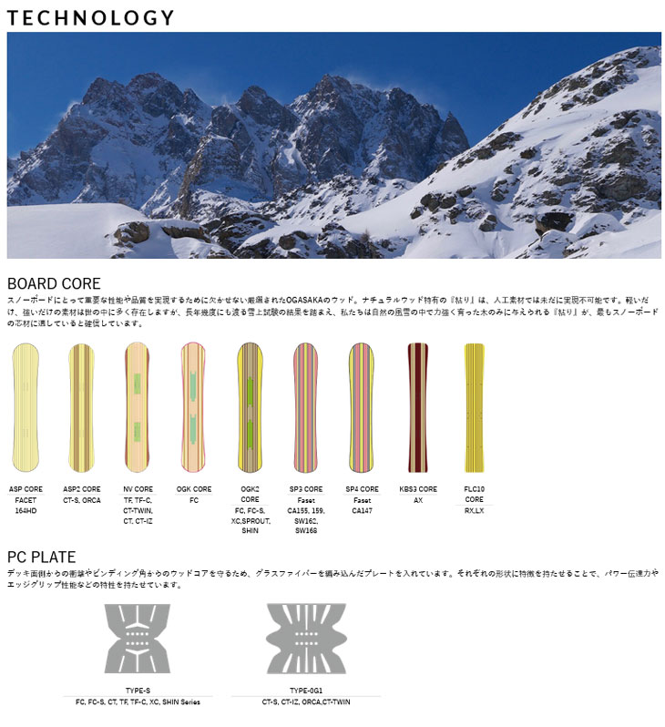 OGASAKA 24-25 オガサカ スノーボード Comfort Turn-IZ 「CT-IZ