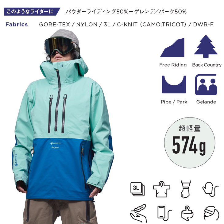 24-25 REW アールイーダブリュー ウェアー ジャケット THE REAL INSANE