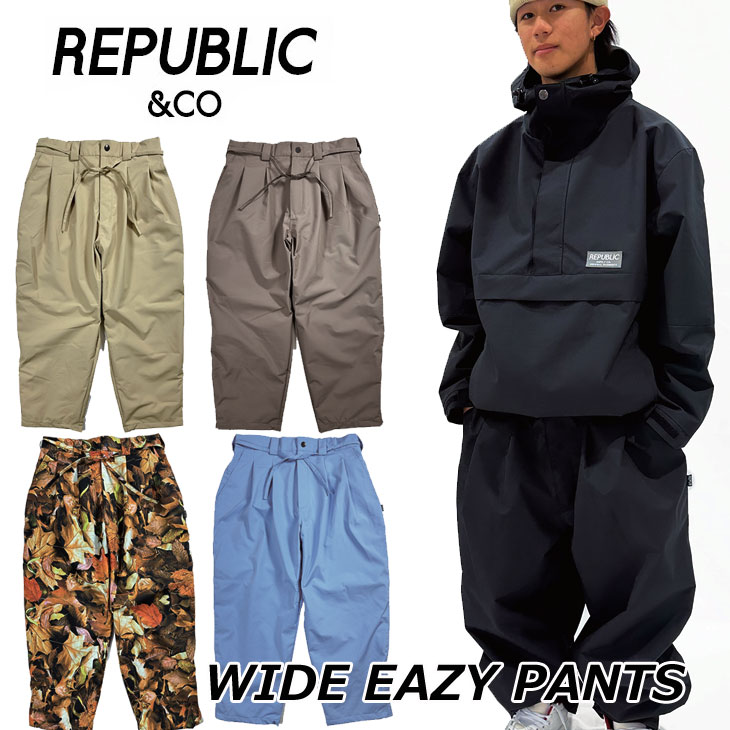 HOLIDAY 24-25 REPUBLIC＆CO リパブリック SNOW WEAR ウエアー