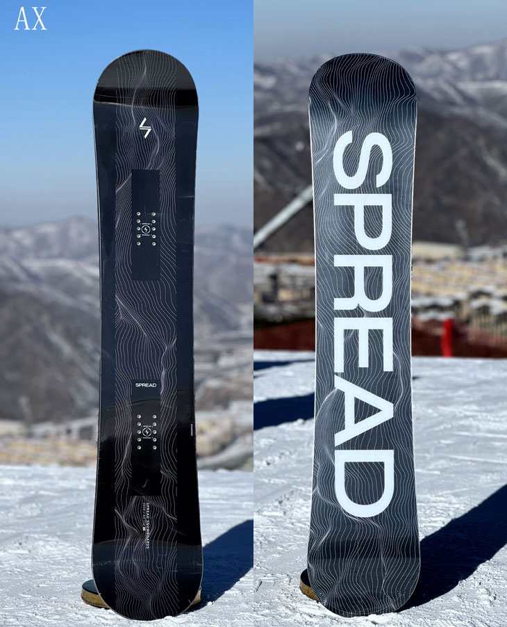 24-25 SPREAD スプレッド グラトリ スノーボード 板 【AX 】 ship1