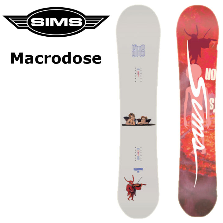 SIMS 24-25 SIMS シムス スノーボード 板 Macrodose マクロドース