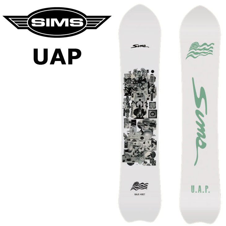 SIMS 24-25 SIMS シムス スノーボード 板 UAP ユーエーピー ship1