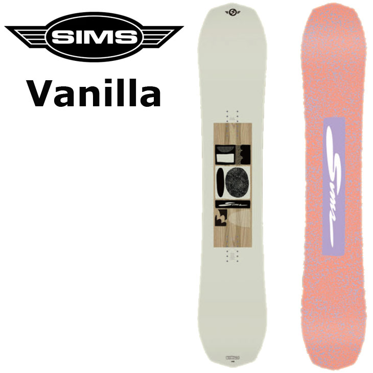SIMS 24-25 SIMS シムス スノーボード 板 Vanilla バニラ ship1【返品
