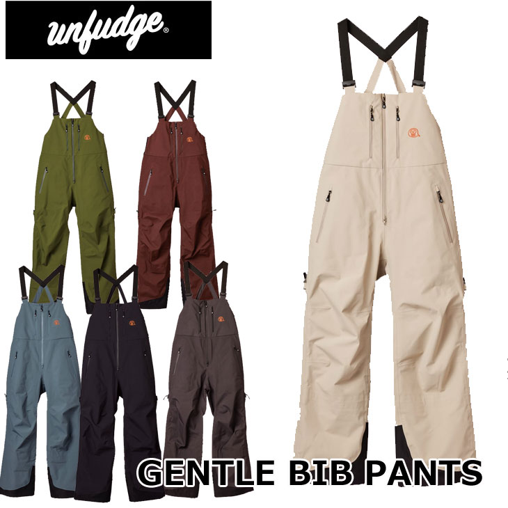 スノーボード unfudge GENTLE BIB PANTS 24-25 L gentle-bib-blgr0000.jpg