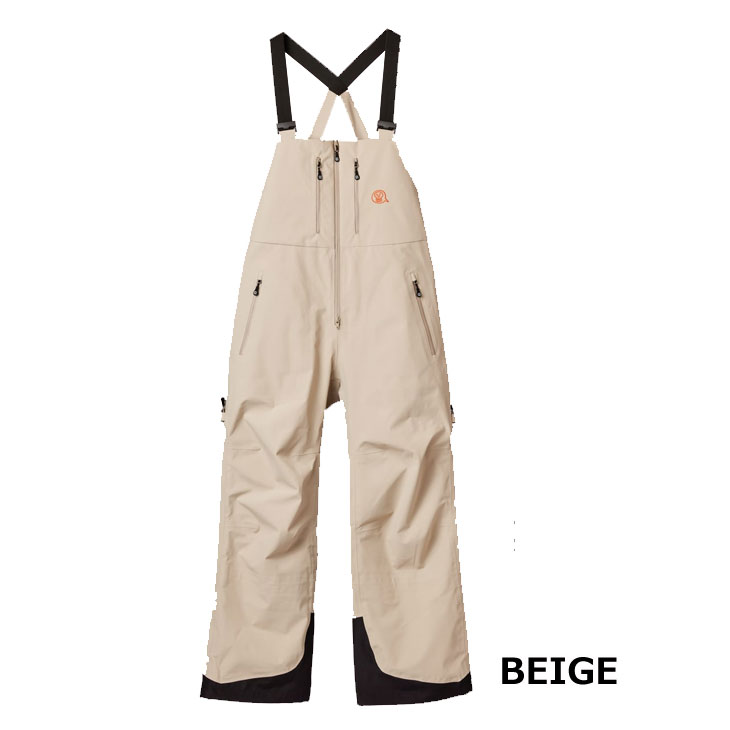 スノーボード unfudge GENTLE BIB PANTS 24-25 L 24-25☆UNFUDGE OUTWEAR【アンファッジ】GENTLE BIB PANTS(WIDE