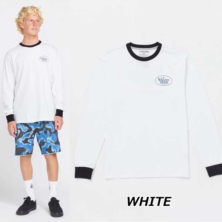 VOLCOM ボルコム Tシャツ 長袖 LS 2024秋冬 ロンT Cognac Long