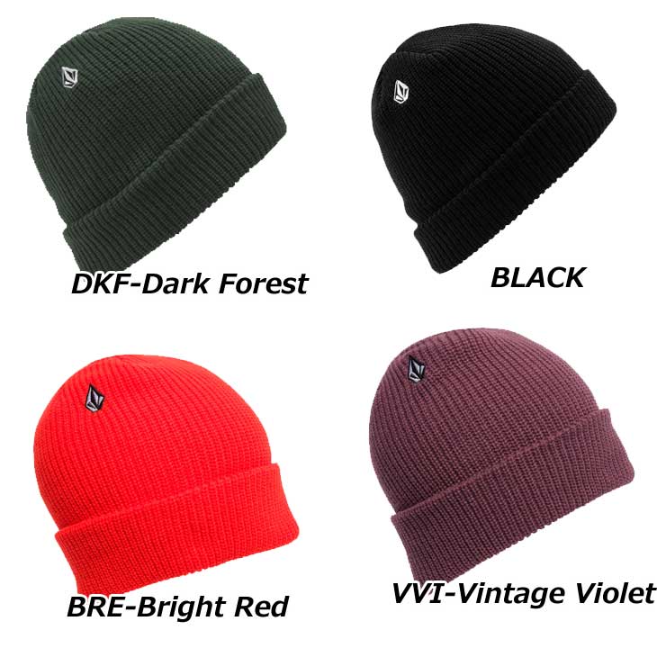 VOLCOM（ボルコム） ビーニー ニット帽 帽子 2024秋冬 Full Stone