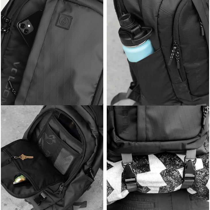 ボルコム VOLCOM バックパック 2024春夏 リュック Venture Backpack VMXX00HMEA ship1