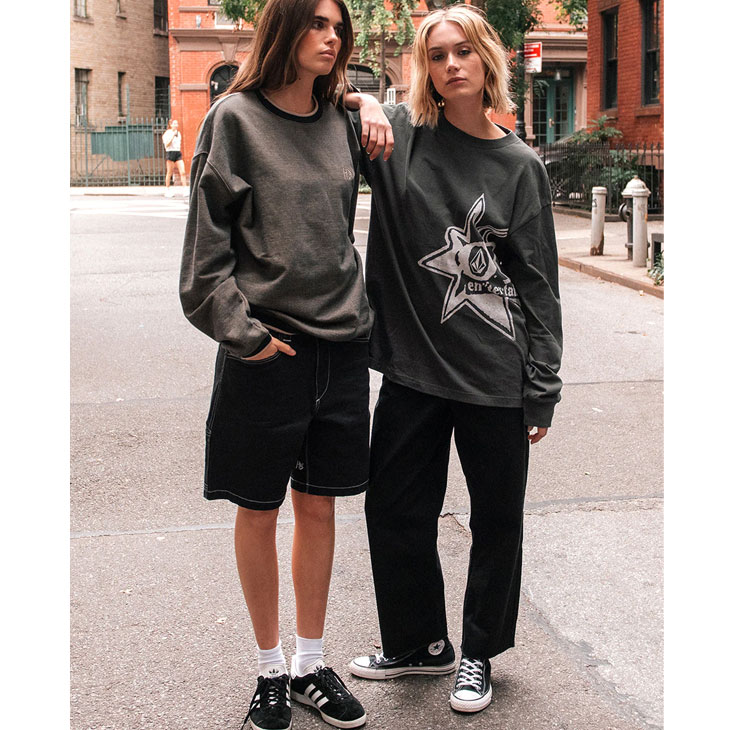 VOLCOM（ボルコム） ロンT 2024春夏 V ENT STONE BURST LST
