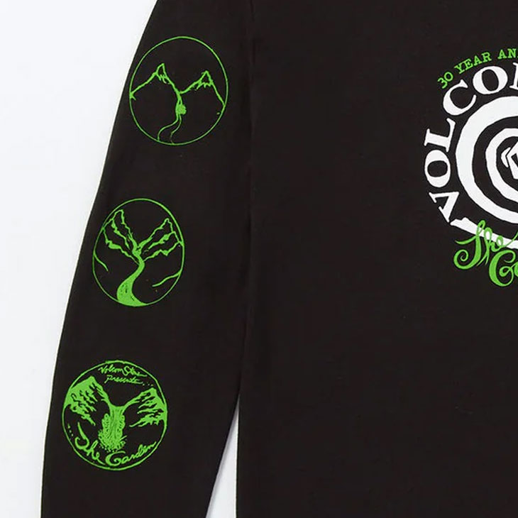 VOLCOM（ボルコム） ロンT 2024春夏 V ENT STONE THE GARDEN LST