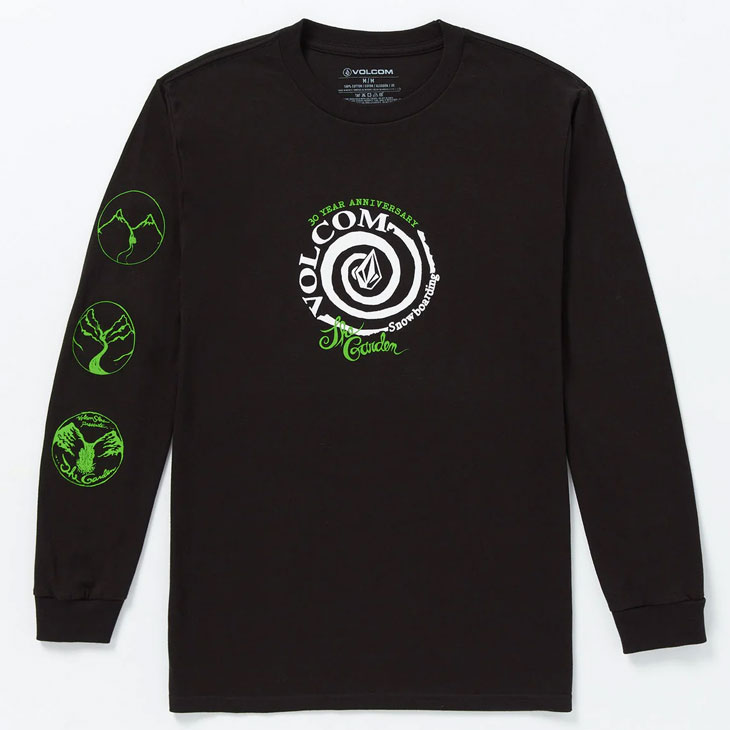 VOLCOM ボルコム ロンT 2024春夏 V ENT STONE THE GARDEN LST