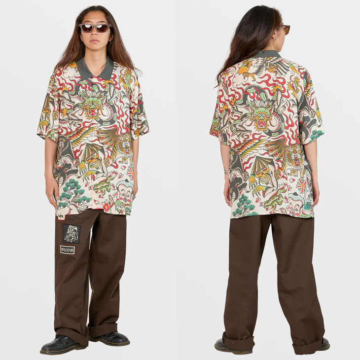 VOLCOM（ボルコム） シャツ 2024春夏 TT FA Yusuke Short Sleeve Shirt