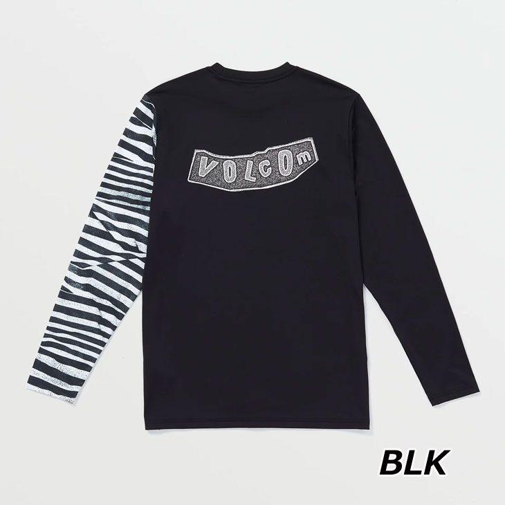 volcom - VOLCOM ラッシュガード LL メール便対応】 VOLCOM JP VO RUSH L/S WHITE ボルコム