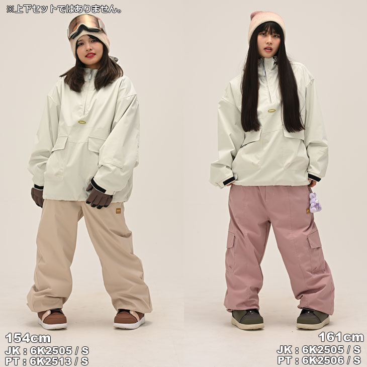 6KNOT シックスノット スノボ ウェアー レディース 25-26 BOX ANORAK