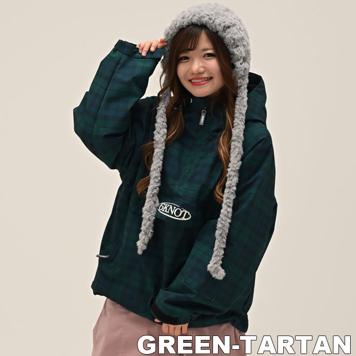 6KNOT シックスノット スノボ ウェアー レディース 25-26 CHECK ANORAK