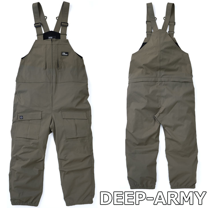 25-26 アンセム ANTHEM スノボ ウェアー ビブパンツ CHEST SLIT BIB