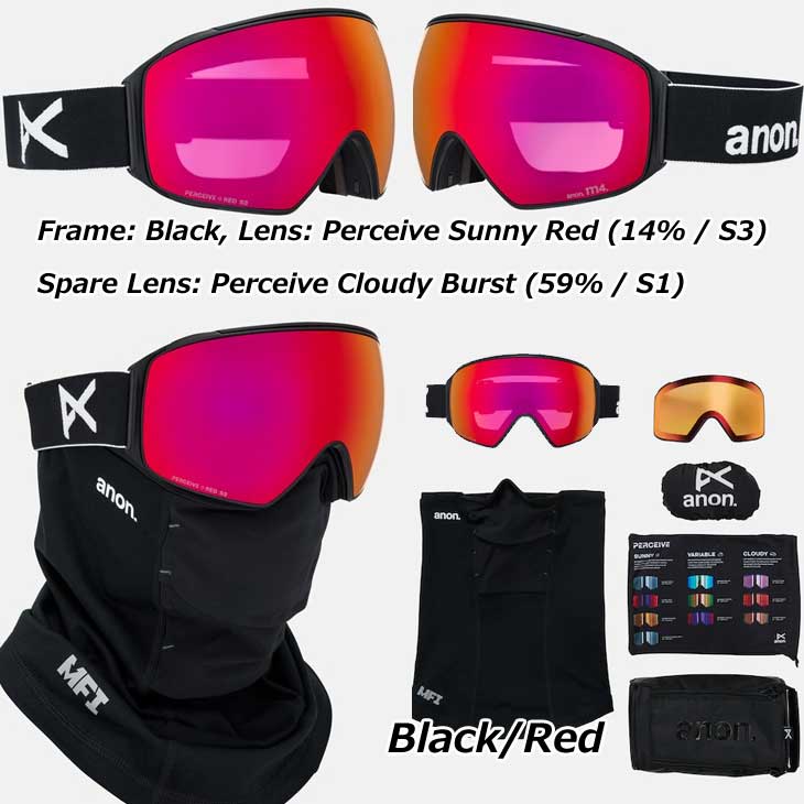 ヤス出品　BURTON ゴーグル　anon M4 BURTON（バートン） 23-24 anon アノン ゴーグル M4 Goggles Low