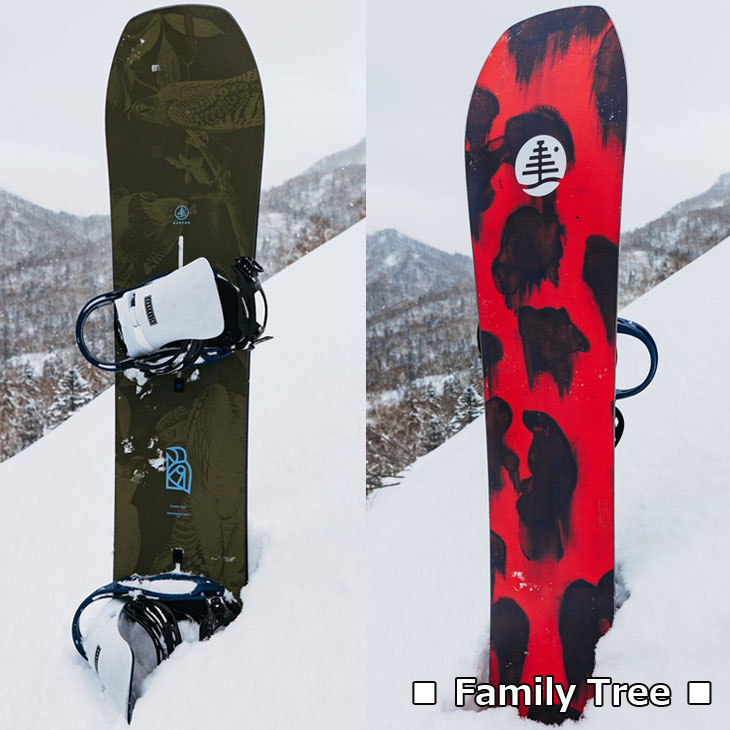 BURTON（バートン） 25-26 BURTON スノーボード Family Tree Hometown