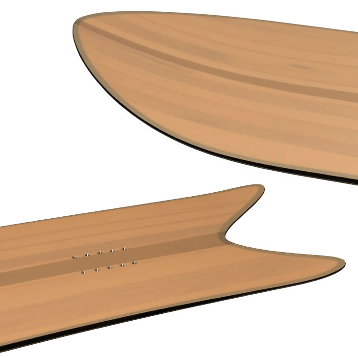 NIDECKER（ナイデッカー） 25-26 GENTEMSTICK ゲンテンスティック