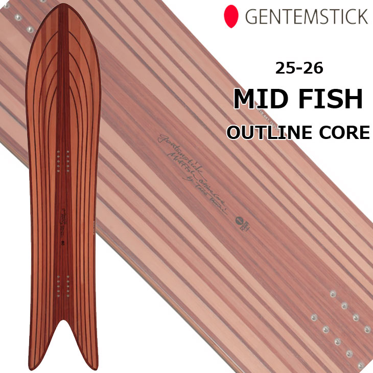 NIDECKER（ナイデッカー） 25-26 GENTEMSTICK ゲンテンスティック