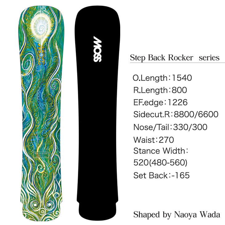 NIDECKER（ナイデッカー） 25-26 MOSS SNOWSTICK モス スノー