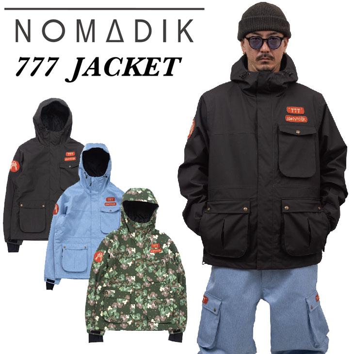 25-26 NOMADIK ノマディック スノボ ウェアー 777 JACKET ジャケット