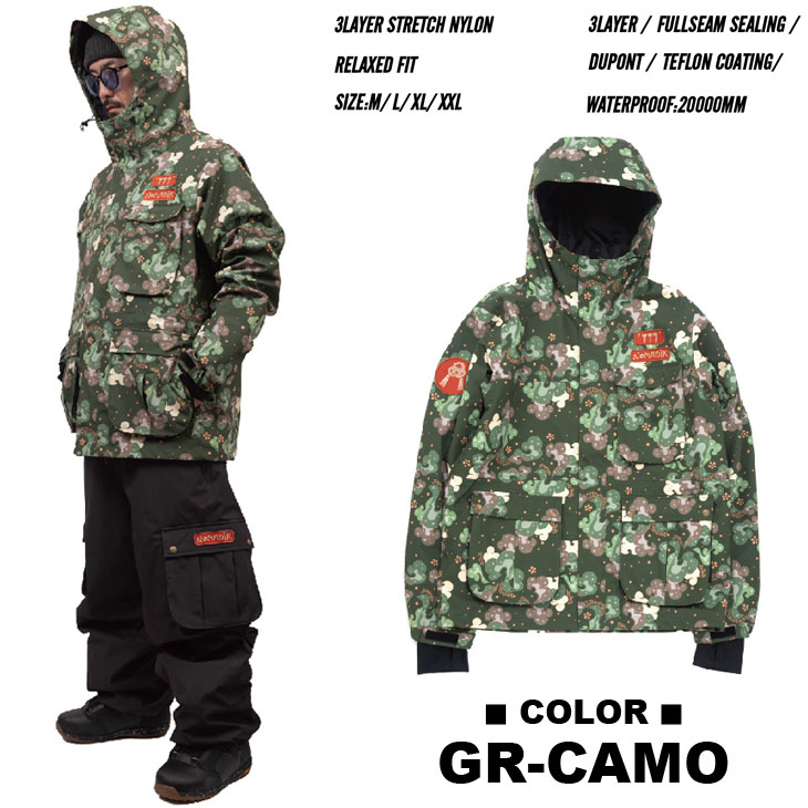 【新品未使用】25-26 MAHF スノボウェア 25-26 NOMADIK ノマディック スノボ ウェアー 777 JACKET ジャケット