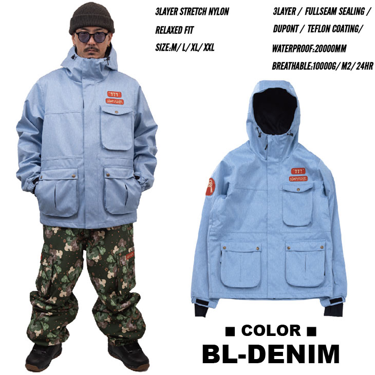 25-26 NOMADIK ノマディック スノボ ウェアー 777 JACKET ジャケット