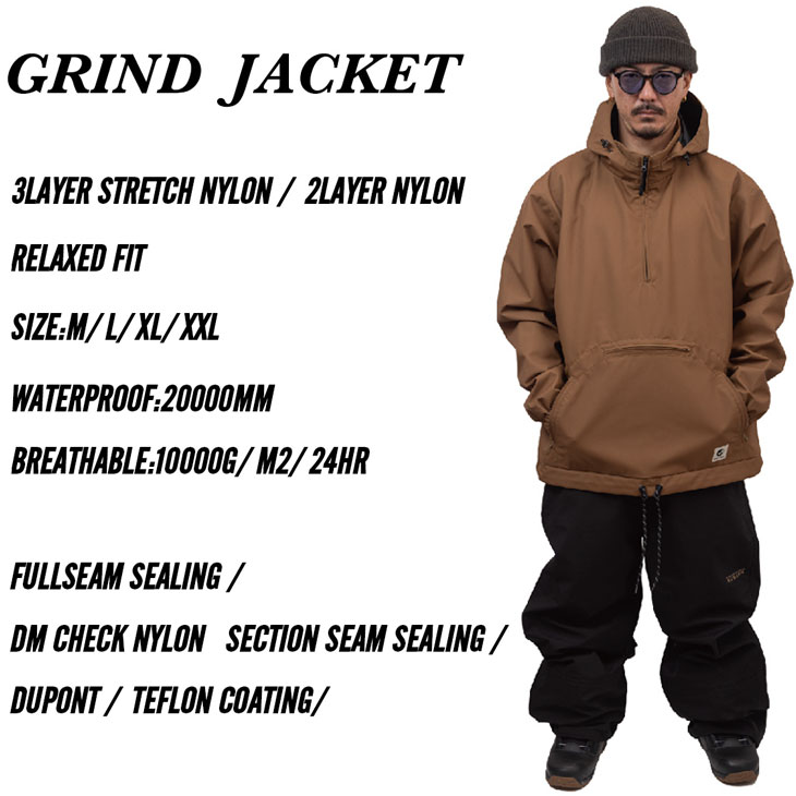 25-26 NOMADIK ノマディック スノボ ウェアー GRIND JACKET グラインド