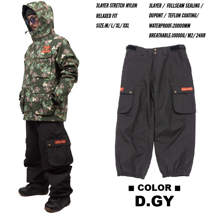 25-26 NOMADIK ノマディック スノボ ウェアー 777 PANTS パンツ 國母