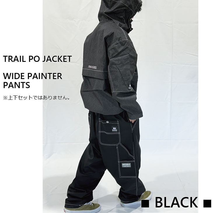 25-26 リパブリック REPUBLIC ＆ CO スノボ ウェアー パンツ WIDE