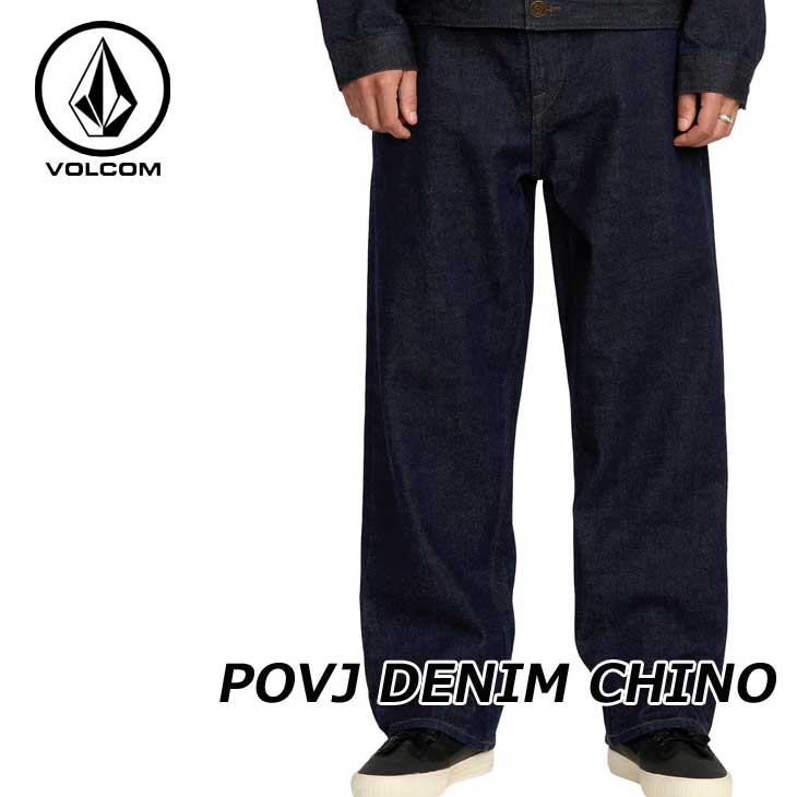 VOLCOM（ボルコム） VOLCOM 2025秋冬 メンズ デニム パンツ POVJ DENIM
