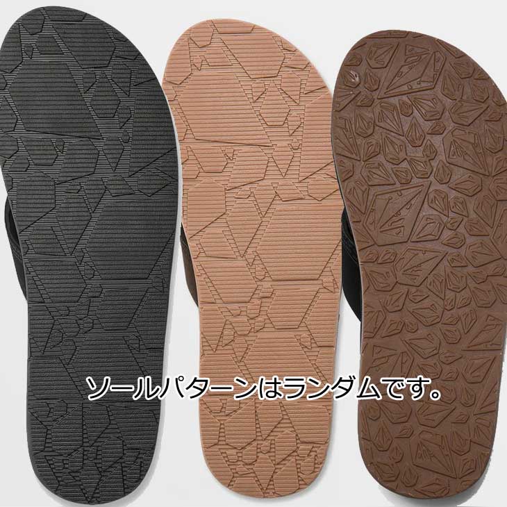 VOLCOM（ボルコム） ビーチサンダル Recliner Sandals V0812350 ship1