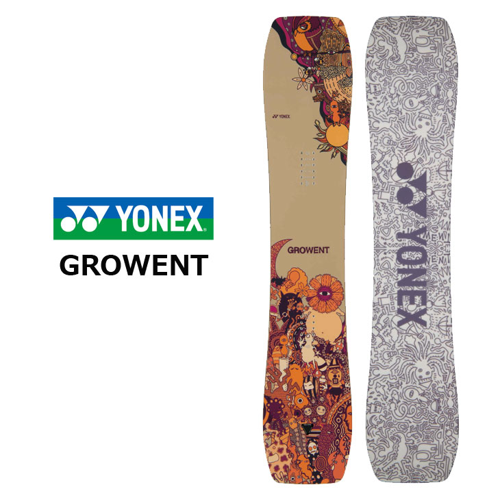 YONEX（ヨネックス） 25-26 YONEX スノーボード 板 グラトリ 【GROWENT