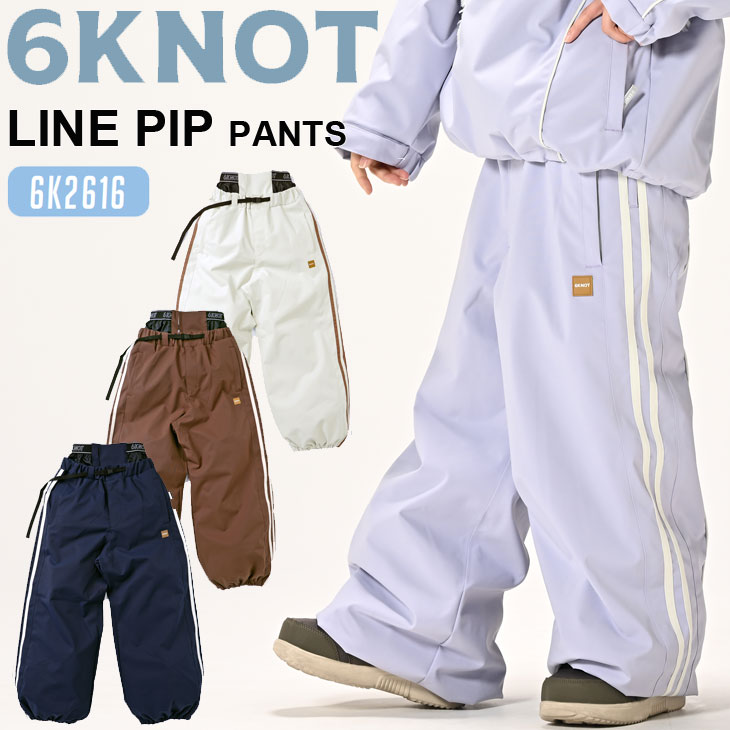 26-27 6KNOT シックスノット レディース スノボ ウェアー パンツ LINE