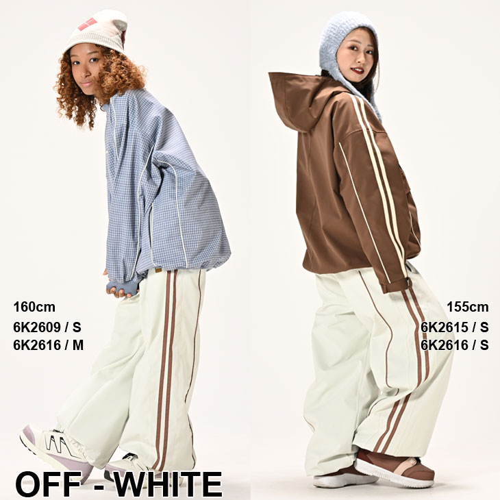26-27 6KNOT シックスノット レディース スノボ ウェアー パンツ LINE