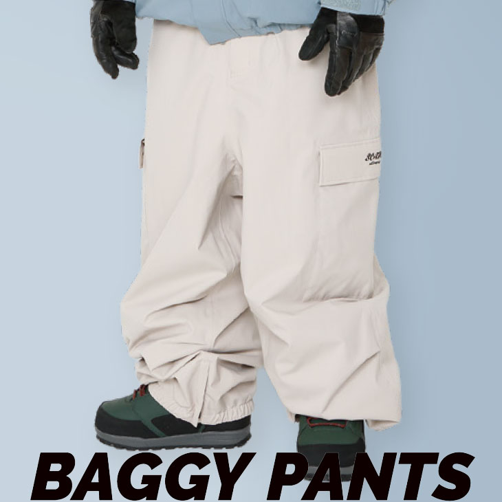 26-27 SCAPE エスケープ スノボ ウェアー パンツ BAGGY PANTS バギー