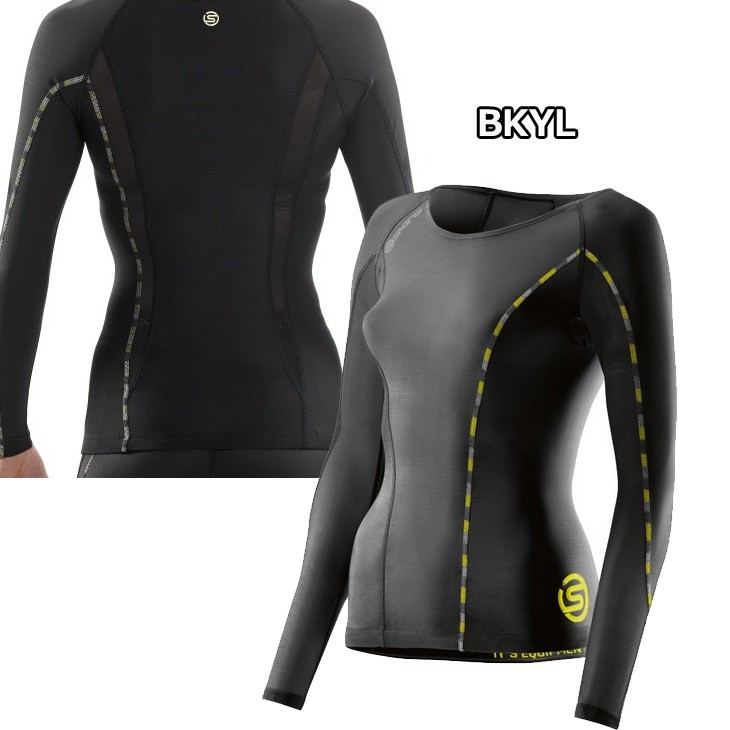 SKINS DNAMIC スリーブレストップ サイズL SKINS 【訳アリ最終処分品】SKINS スキンズ レディース ロング