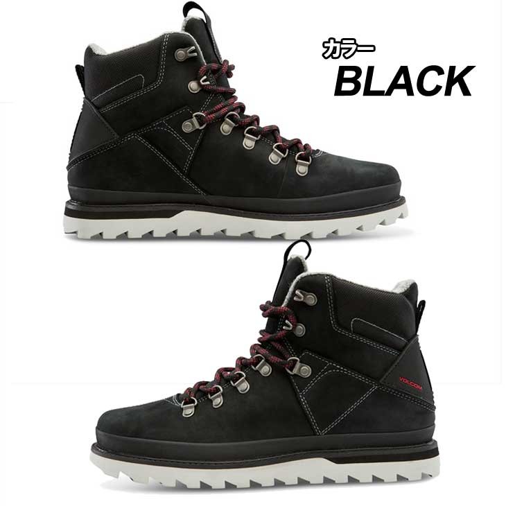 volcom ボルコム スニーカー メンズ 【Outlander Boot 】カラー【BLACK 】 シューズ 靴 【返品種別】