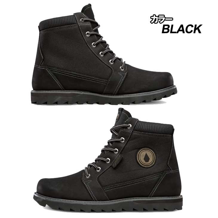 volcom ボルコム ゴアテックス スニーカー 【Herrington Gore Tex 】カラー【BLACK 】 シューズ 靴 ブーツ  【返品種別OUTLET】