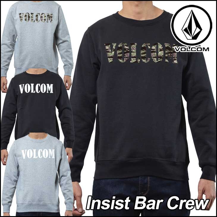 VOLCOM（ボルコム） トレーナー スエット メンズ 【Insist Bar Crew