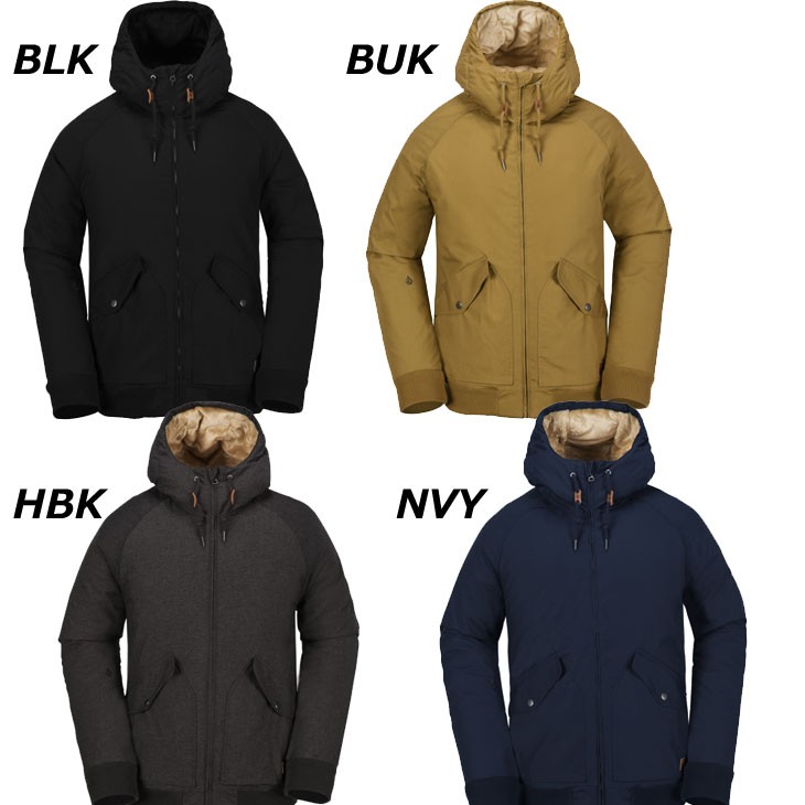 Volcom フード付きジャケット Mサイズ ブラウン Mens V.Co Op Jacket - Teak | Volcom Japan