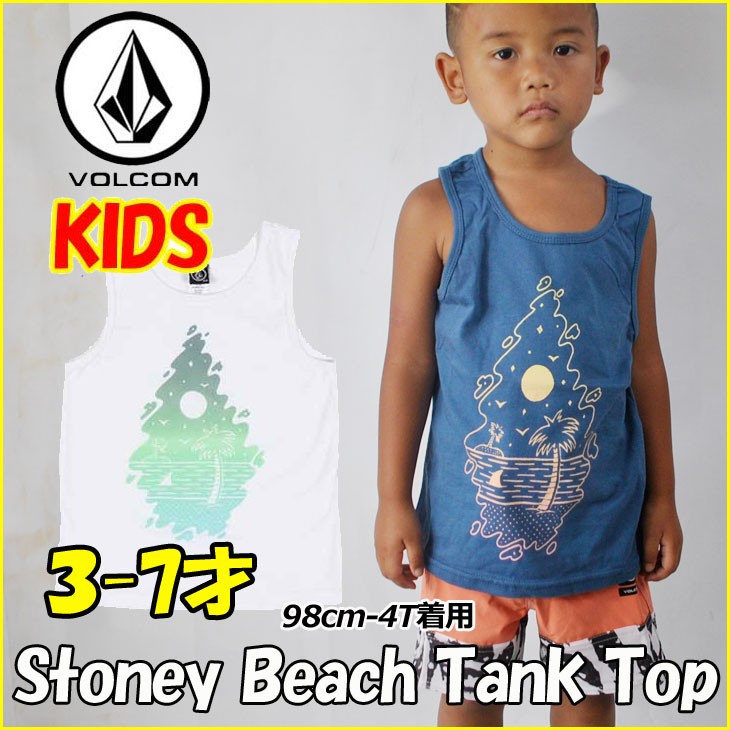 新品 VOLCOM キッズ 120 スプリング VOLCOM（ボルコム） キッズ タンク 【Stoney Beach Tank Top 】Kids