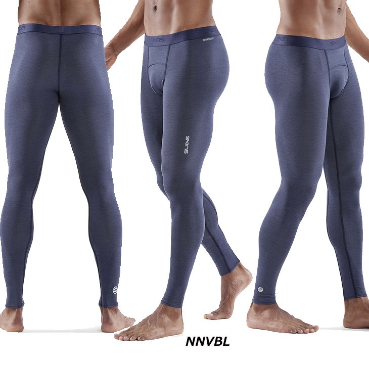 スキンズ SKINS DNAmic ロングタイツ ロングスリーブせたット SKINS（スキンズ） 【RECOVERY】 SLEEP メンズ ロングタイツ（18FW