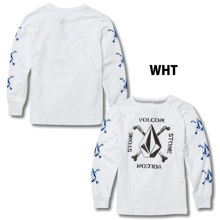 volcom ボルコム キッズ Tシャツ 3-7歳 Mutinystone L/S Tee LY ユース 長そで Y3641802  【返品種別OUTLET】