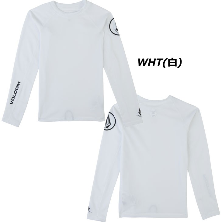 VOLCOM（ボルコム） キッズ ラッシュガード Lido Solid L/S Little
